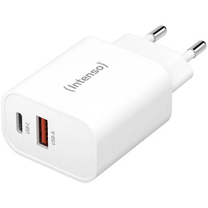 Intenso W30AC Ladeadapter weiß, 30 Watt weiß