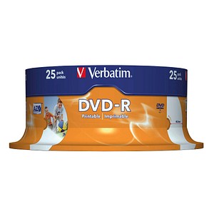 25 Verbatim DVD-R 25 Verbatim DVD-R