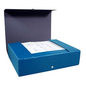 ELBA Heftbox 8,5 cm blau ELBA Heftbox 8,5 cm blau