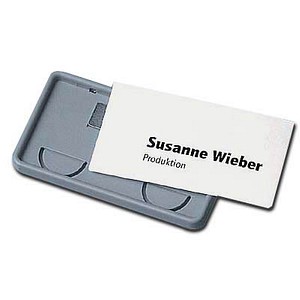 25 DURABLE Clip-Card Namensschilder 25 DURABLE Clip-Card Namensschilder