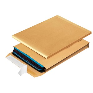 MAILmedia Faltenversandtaschen DIN E4 ohne Fenster braun mit 4,0 cm Falte, 100 St. MAILmedia Faltenversandtaschen DIN E4 ohne Fenster braun mit 4,0 cm Falte, 100 St.
