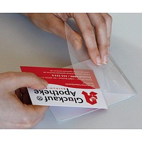 Kaltlaminierte Visitenkarte Kaltlaminierfolien glänzend für Kreditkartenformat