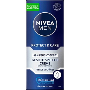 NIVEA MEN PROTECT & CARE 48H FEUCHTIGKEIT Gesichtscreme 75,0 ml