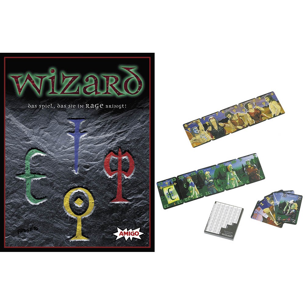 AMIGO WIZARD Kartenspiel office discount