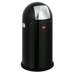 WESCO Pushboy Mülleimer 50,0 l schwarz WESCO Pushboy Mülleimer 50,0 l schwarz