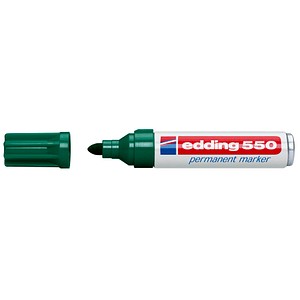 edding 550 Permanentmarker grün 3,0 - 4,0 mm edding 550 Permanentmarker grün 3,0 - 4,0 mm
