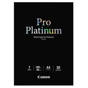 Omhoog Sluimeren de elite Canon Fotopapier PT-101 DIN A4 glänzend 300 g/qm 20 Blatt | office discount