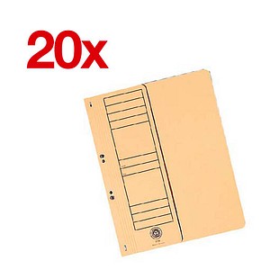 20 Ösenhefter chamois DIN A4 20 Ösenhefter chamois DIN A4