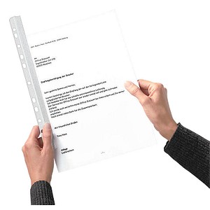 25 Expro Klemmschienen mit Abheftleiste transparent 25 Expro Klemmschienen mit Abheftleiste transparent