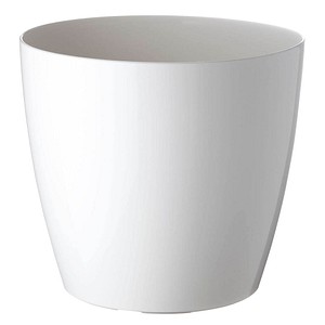 Übertopf Kunststoff 30,0 x 30,0 x 27,3 cm weiß Übertopf Kunststoff 30,0 x 30,0 x 27,3 cm weiß