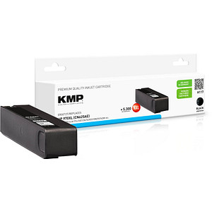 KMP H117 schwarz Druckerpatrone kompatibel zu HP 970XL
