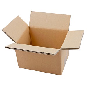 20 Wellpapp-Faltkartons 2-wellig 22,3 x 16,3 x 15,8 cm 20 Wellpapp-Faltkartons 2-wellig 22,3 x 16,3 x 15,8 cm