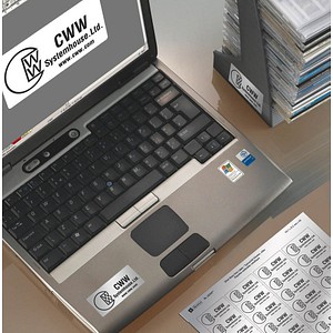 960 AVERY Zweckform Typenschildetiketten L6009-20 silber 960 AVERY Zweckform Typenschildetiketten L6009-20 silber