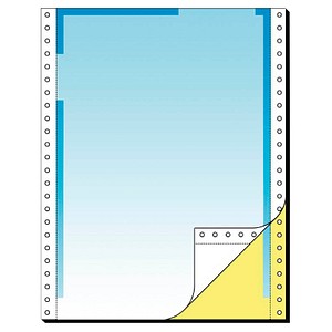 SIGEL Endlospapier A4 hoch 2-fach, 80 g/qm blau 500 Blatt SIGEL Endlospapier A4 hoch 2-fach, 80 g/qm blau 500 Blatt