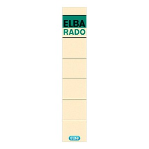 10 ELBA Ordneretiketten weiß für 5,0 cm Rückenbreite 10 ELBA Ordneretiketten weiß für 5,0 cm Rückenbreite