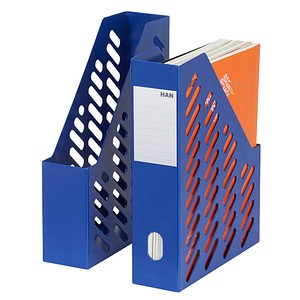 2 HAN Stehsammler Klassik blau 2 HAN Stehsammler Klassik blau
