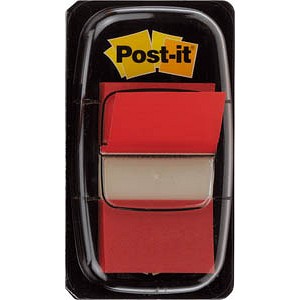 Post-it® Index Haftmarker rot 50 Streifen Post-it® Index Haftmarker rot 50 Streifen