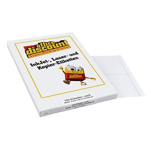 100 office discount Etiketten weiß 100 office discount Etiketten weiß