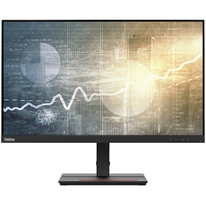 Lenovo ThinkVision S24e-20 Monitor 61,0 cm (24,0 Zoll) schwarz | office  discount