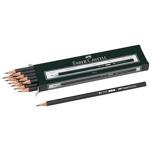 FABER-CASTELL 1111 Bleistifte B 12 St. FABER-CASTELL 1111 Bleistifte B 12 St.