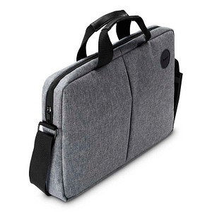 hama Laptoptasche Genua Polyester grau 00227053 bis 39,6 cm (15,6 Zoll)