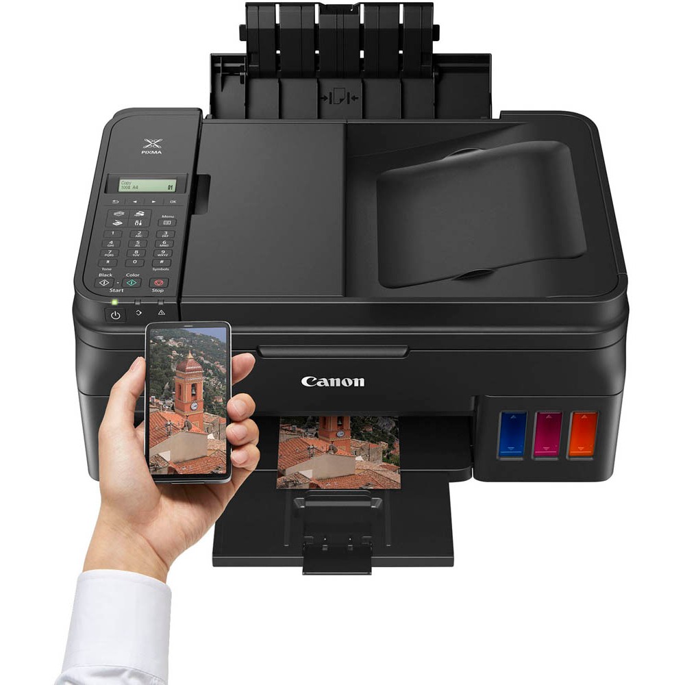 Canon PIXMA G4511 4 in 1 Tintenstrahl-Multifunktionsdrucker schwarz |  office discount