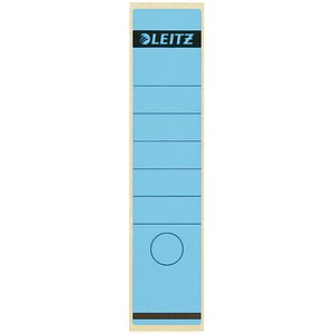 10 LEITZ Ordneretiketten 1640 blau für 8,0 cm Rückenbreite 10 LEITZ Ordneretiketten 1640 blau für 8,0 cm Rückenbreite