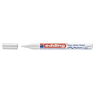 edding 751 creative Lackmarker weiß 1,0 - 2,0 mm edding 751 creative Lackmarker weiß 1,0 - 2,0 mm