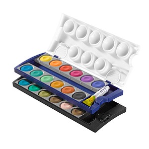 Pelikan 735K24 Wasserfarbkasten 24 Farben Pelikan 735K24 Wasserfarbkasten 24 Farben