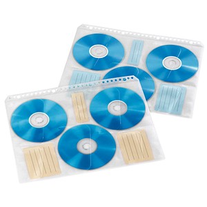 10 hama 6er CD-/DVD-Hüllen transparent 10 hama 6er CD-/DVD-Hüllen transparent