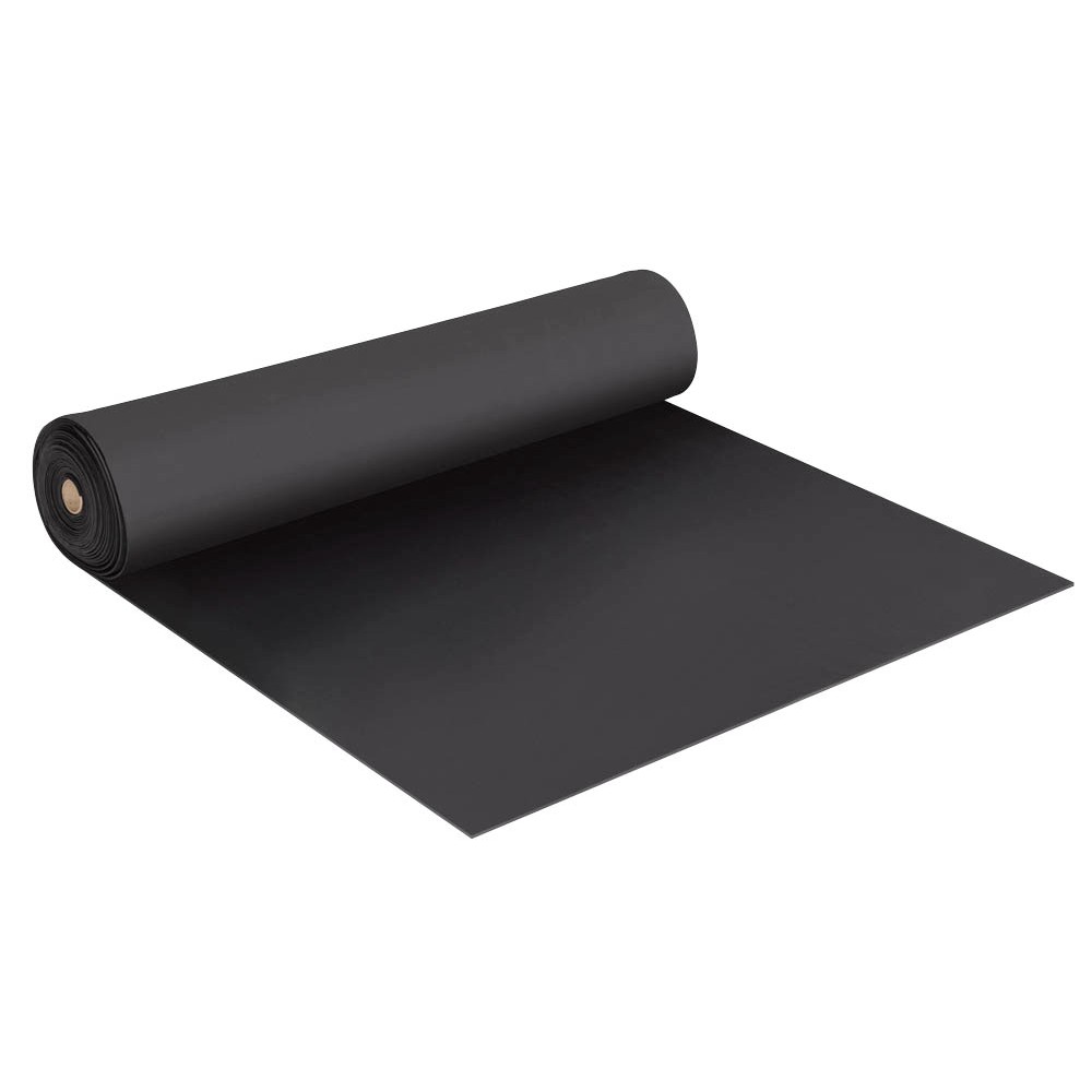 Hamat Riefen-Gummimatte schwarz 100,0 x 1000,0 cm