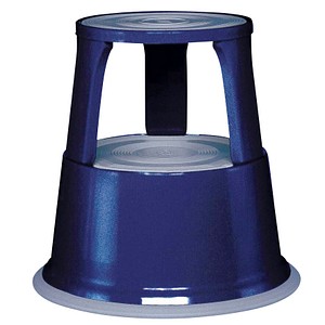 WEDO Rollhocker blau Metall WEDO Rollhocker blau Metall
