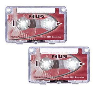 2 PHILIPS Diktierkassetten 2x 15 Min. 2 PHILIPS Diktierkassetten 2x 15 Min.