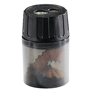 FABER-CASTELL Dosenspitzer doppelt schwarz FABER-CASTELL Dosenspitzer doppelt schwarz