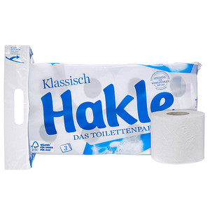 3-lagig Rollen 8 Toilettenpapier office discount Hakle KLASSISCH |
