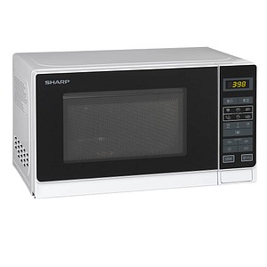 SHARP R 242 WW Mikrowelle 800 W weiß günstig online kaufen mikrowelle sharp | eBay