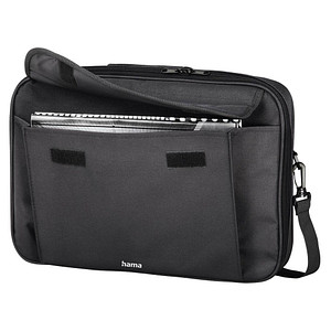 hama Laptoptasche Montego Kunstfaser schwarz 00216441 bis 44,0 cm (17,3  Zoll) | office discount