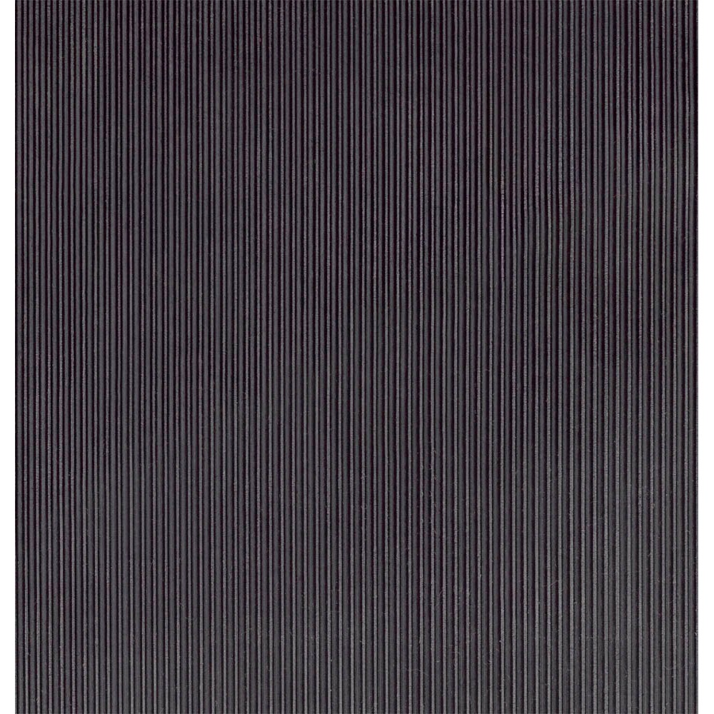 Hamat Riefen-Gummimatte schwarz 100,0 x 1000,0 cm