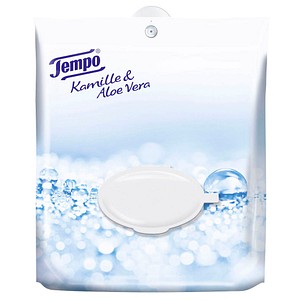 Tempo Feuchtes Toilettenpapier Kamille Aloe Vera 1 Lagig Gunstig Online Kaufen Office Discount