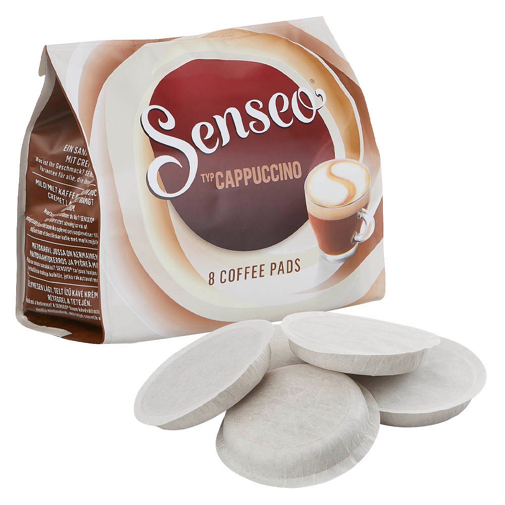Senseo CAPPUCCINO Kaffeepads 8 Pads | office discount