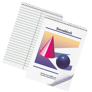 20 Stenoblöcke Kugel und Kegel DIN A5 liniert 20 Stenoblöcke Kugel und Kegel DIN A5 liniert