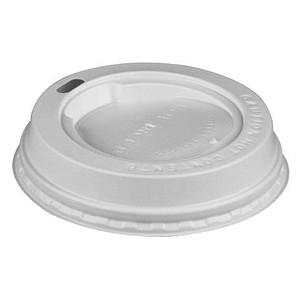 100 PAPSTAR Kaffeebecher-Deckel Kunststoff 100 PAPSTAR Kaffeebecher-Deckel Kunststoff