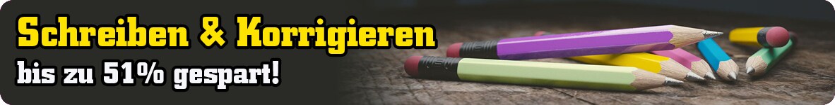 Schreibgeräte und Korrekturmittel